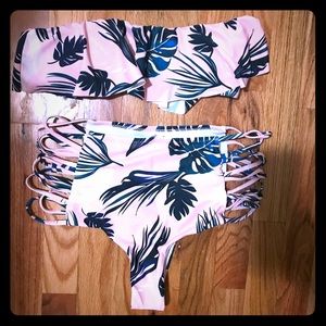 Brand New 2 piece high waist swimsuit (women)